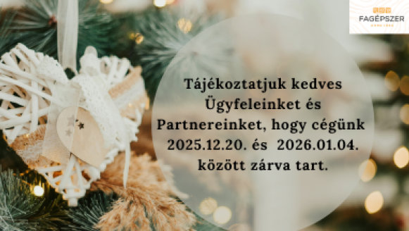 Ünnepi nyitvatartás 2025